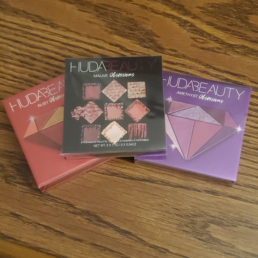 HUDA Beauty Eyeshadow bundle